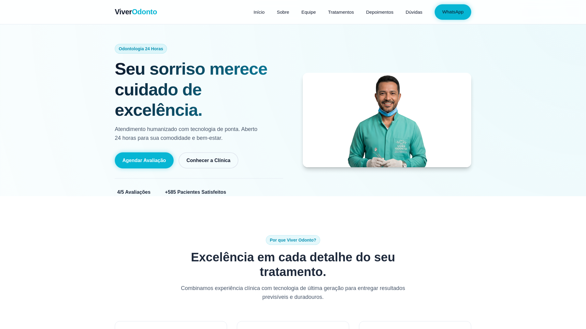 website screenshot of https://viverodonto.pages.dev/