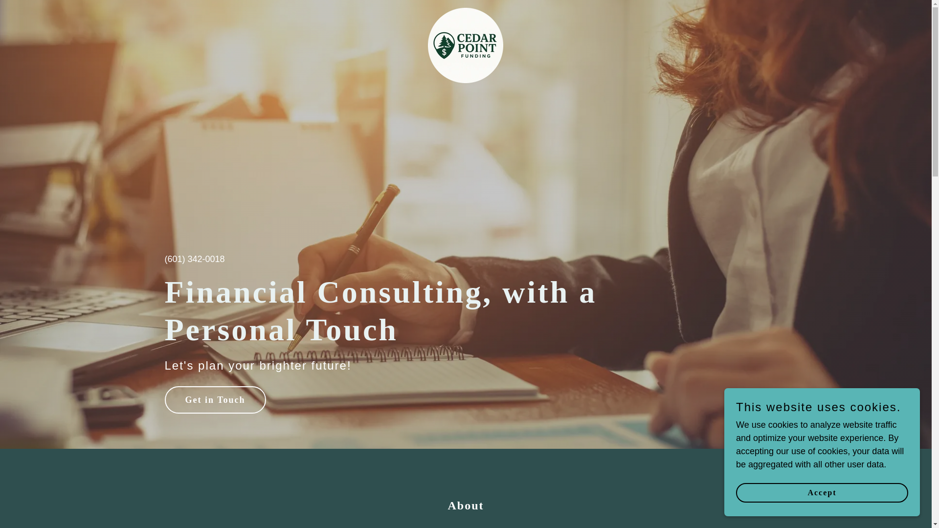 website screenshot of https://cedarpointeconsulting.com/