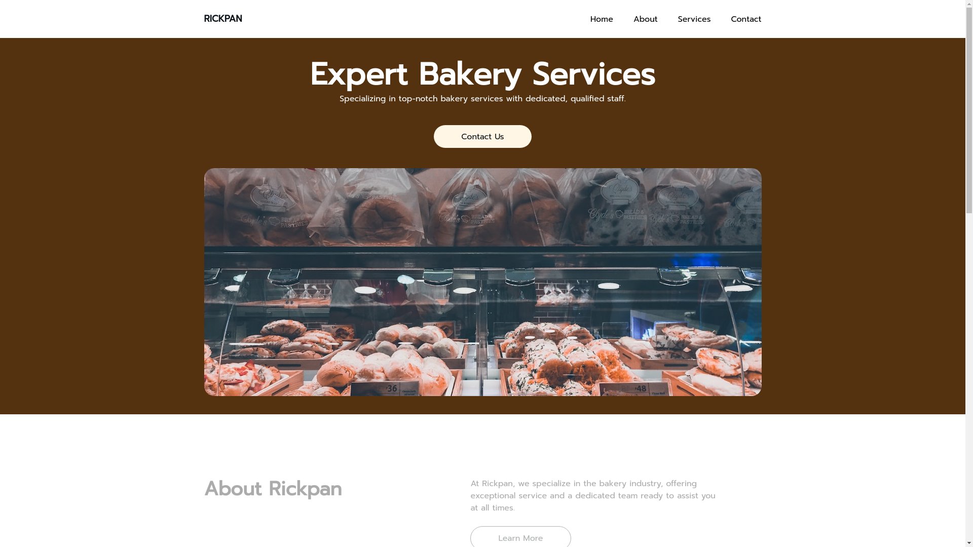 website screenshot of https://rickpan.com.co/