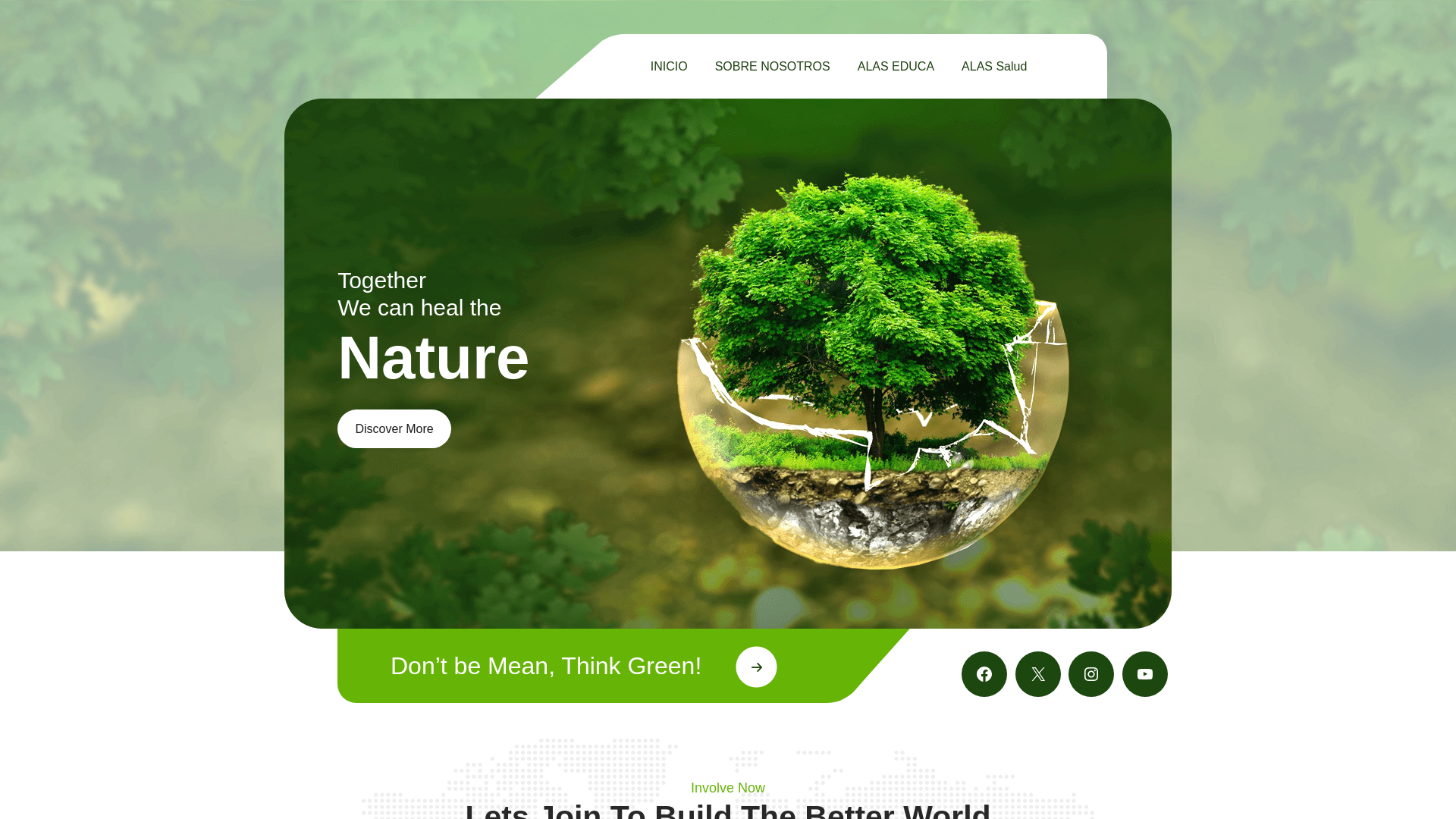 website screenshot of https://alasdeloreto.com/