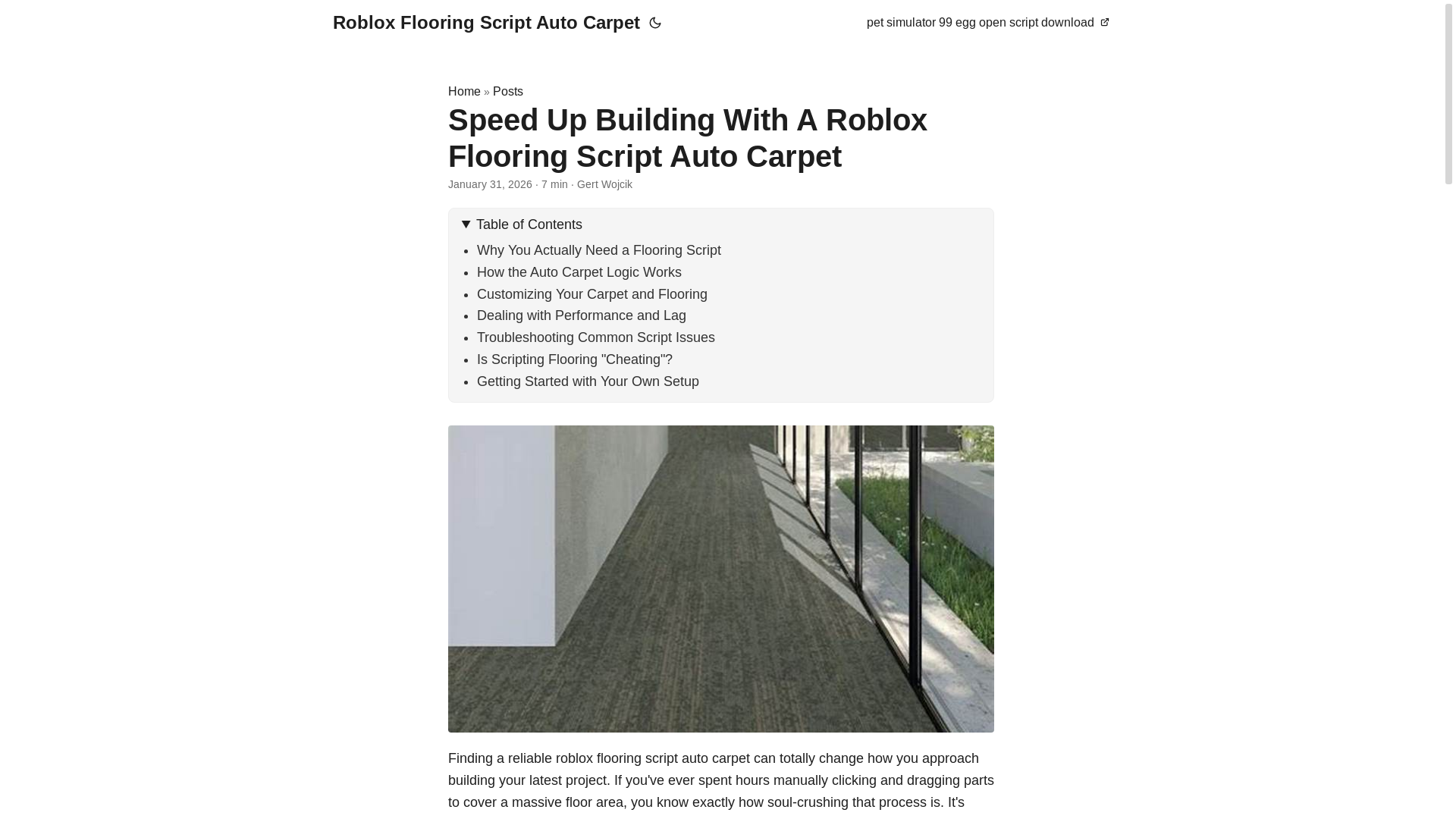 website screenshot of https://roblox-flooring-script-auto-carpet.pages.dev/