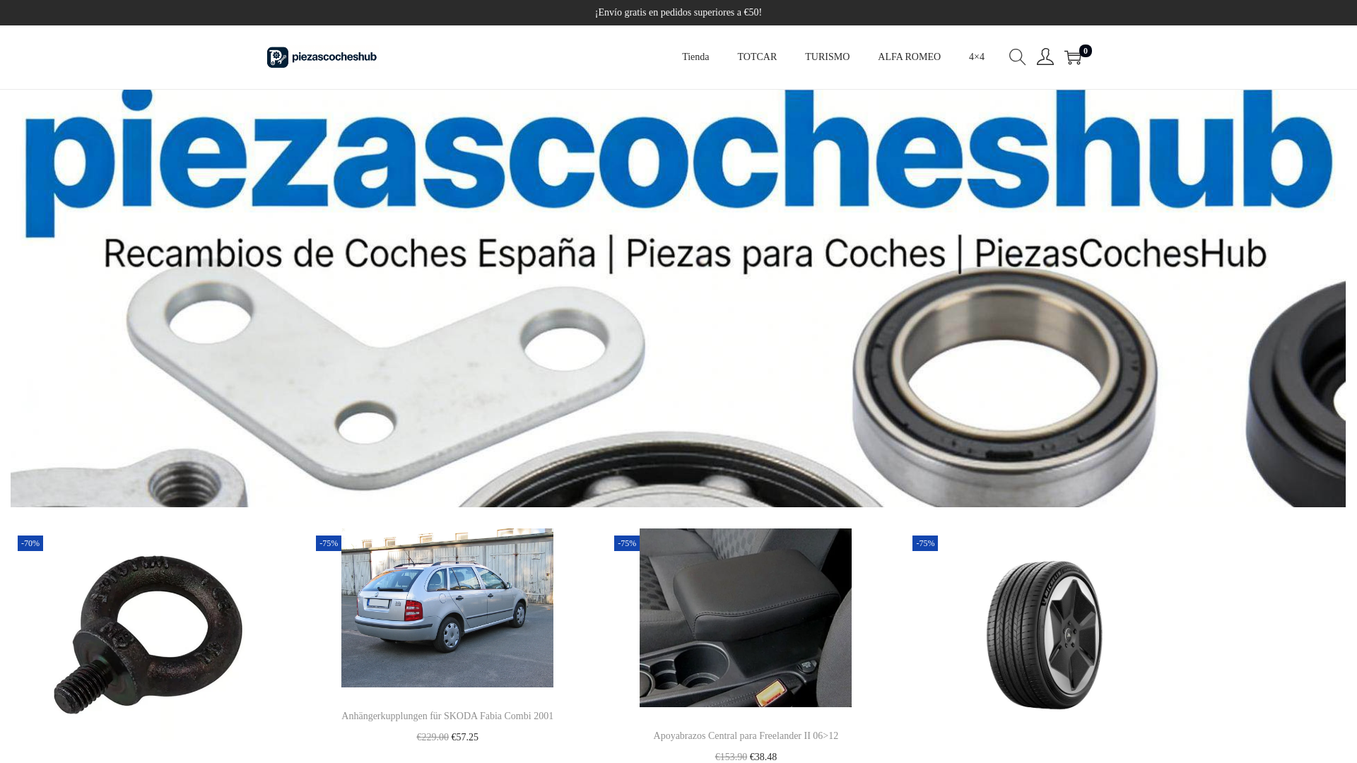 website screenshot of https://piezascocheshub.com/