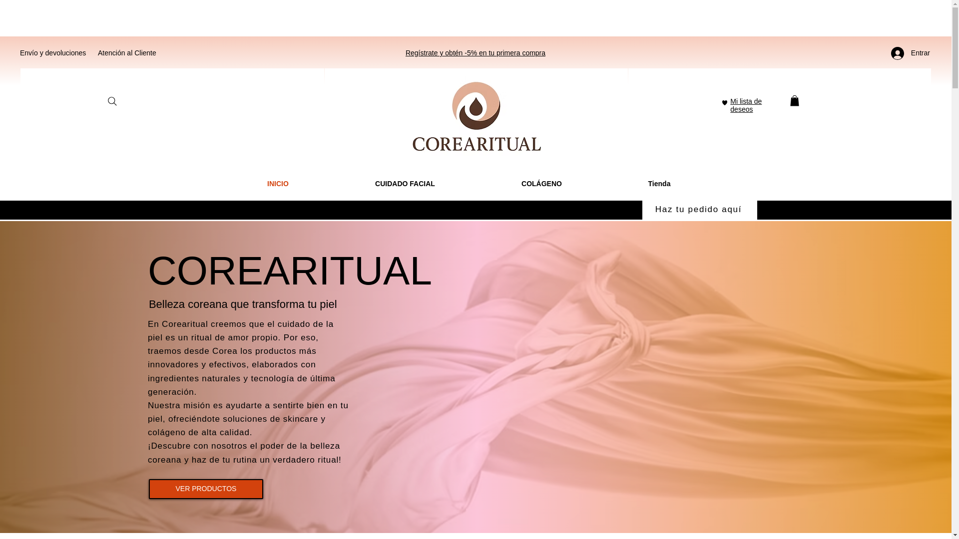 website screenshot of https://corearitual.com/
