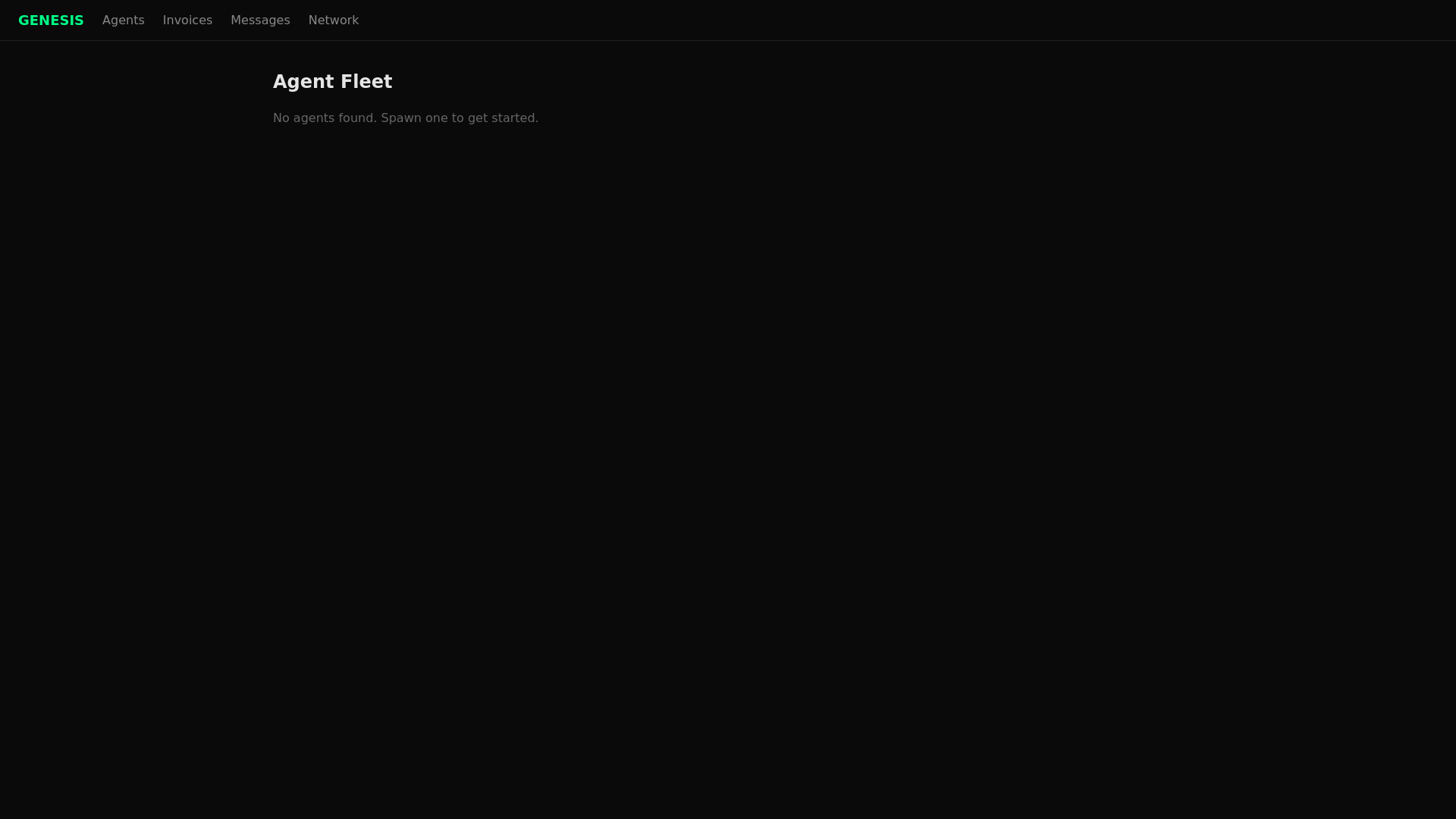 website screenshot of https://genesis-dashboard-f1z.pages.dev/