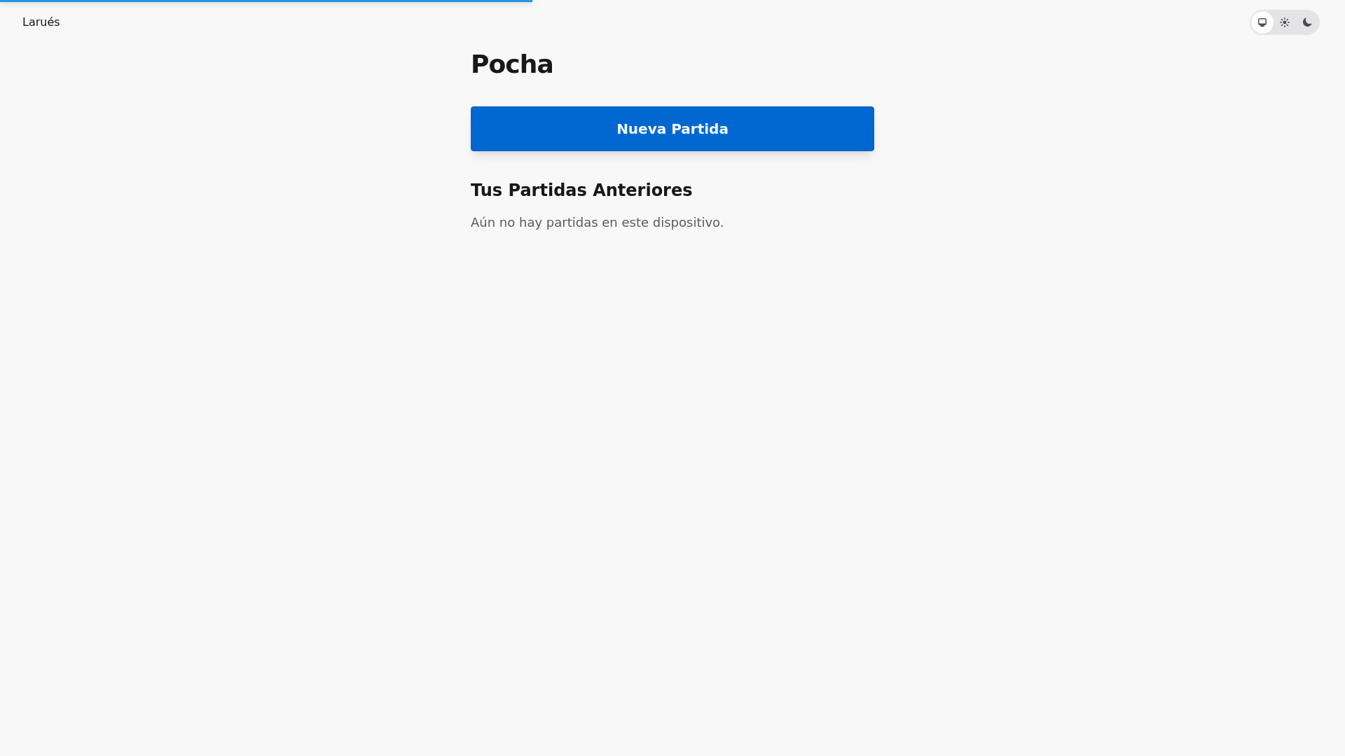 website screenshot of https://larues.eu