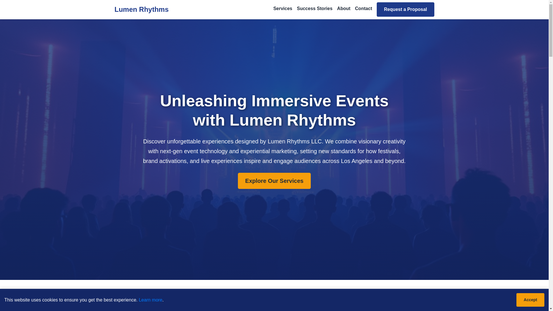 website screenshot of https://nyceventscene.com/