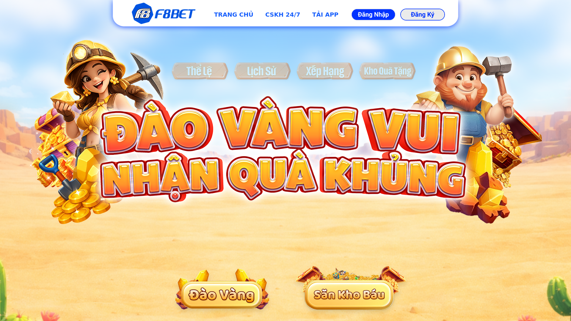 website screenshot of https://f8bet-daovang.pages.dev/