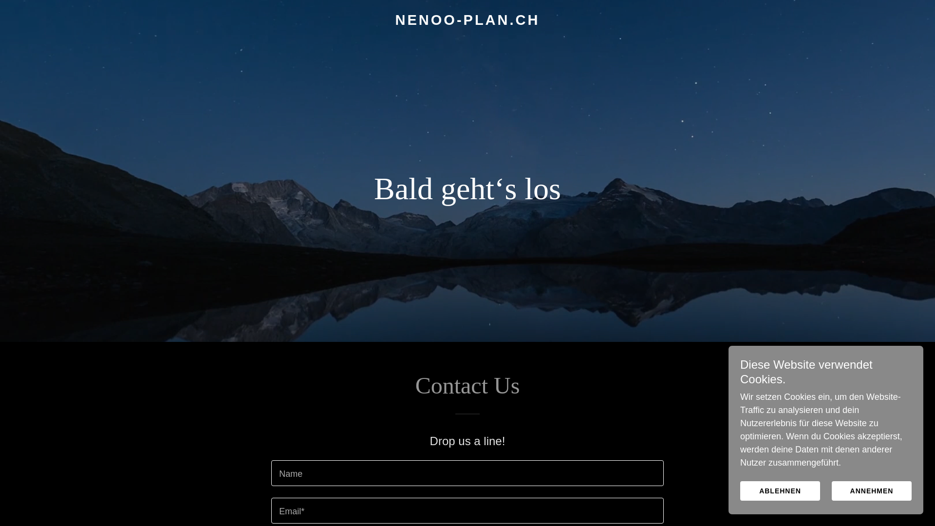 website screenshot of https://nenoo-plan.ch/