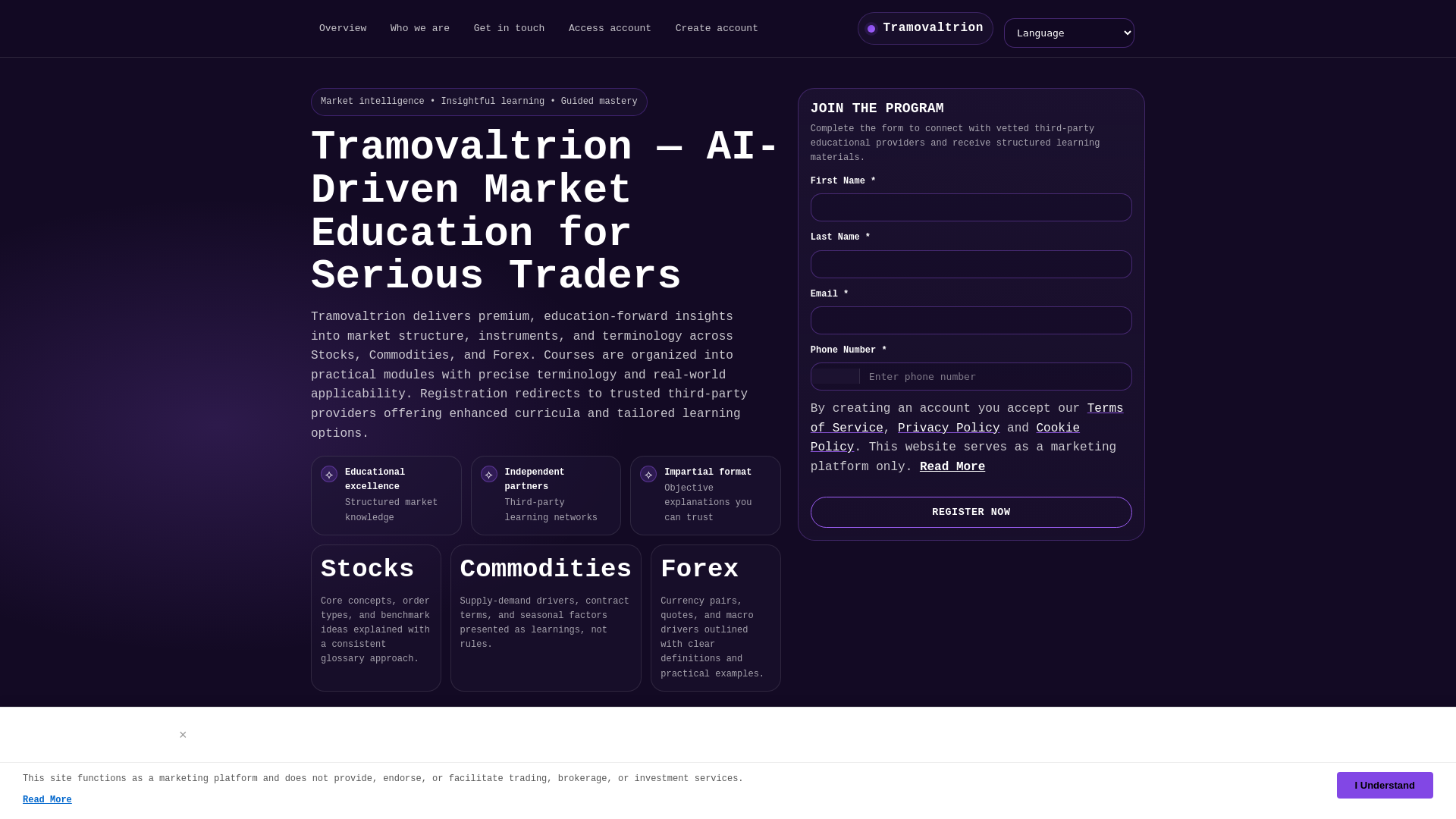 website screenshot of https://tramovaltrion-click.pages.dev/