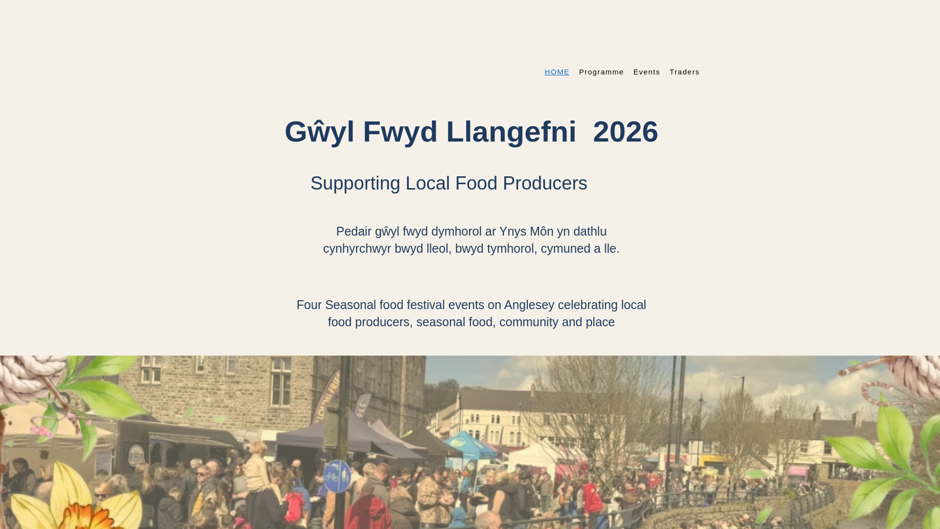 website screenshot of https://gwylfwydllangefni.co.uk/
