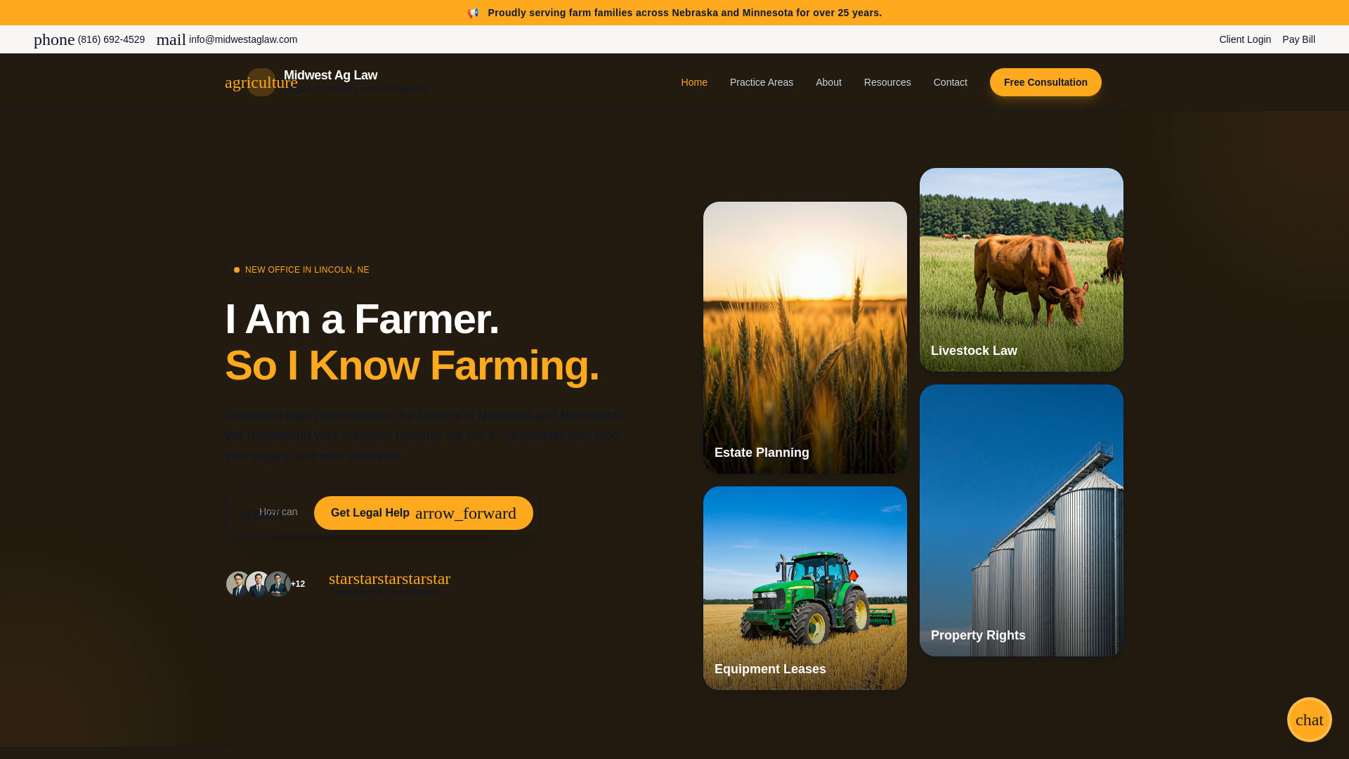 website screenshot of https://midwest-aglaw-v2-53x.pages.dev/