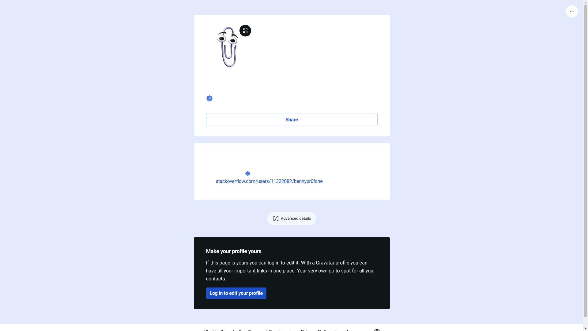 website screenshot of https://benjaminoppermann.link/