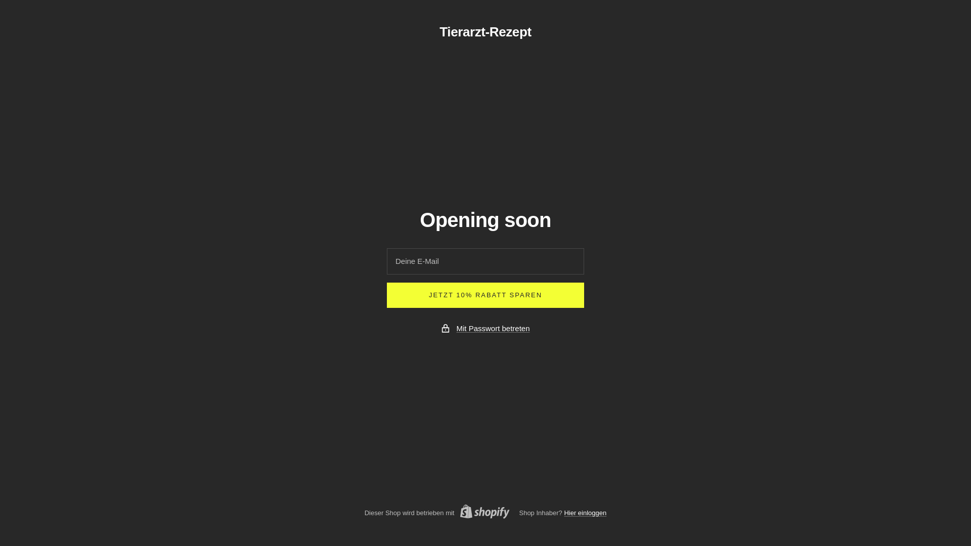website screenshot of https://tierarzt-empfehlung.com/