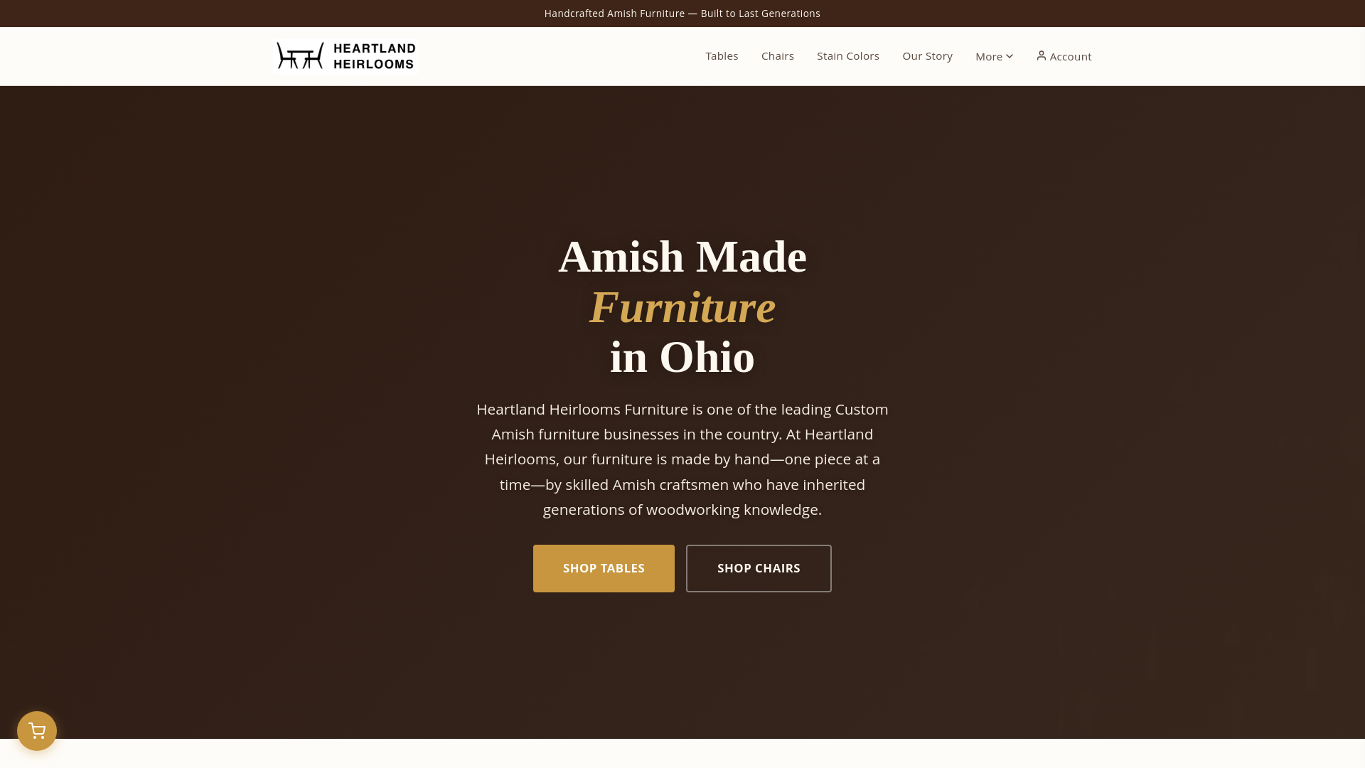 website screenshot of https://heartlandheirlooms.pages.dev/