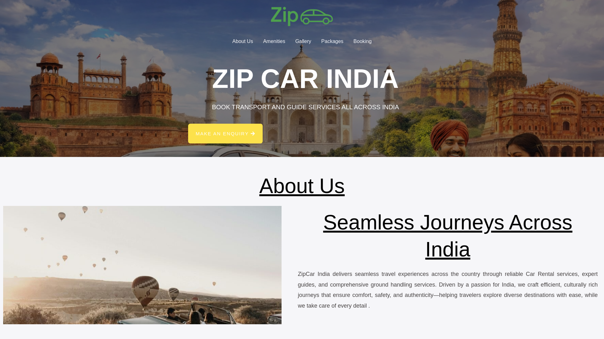 website screenshot of https://zipcarindia.com/