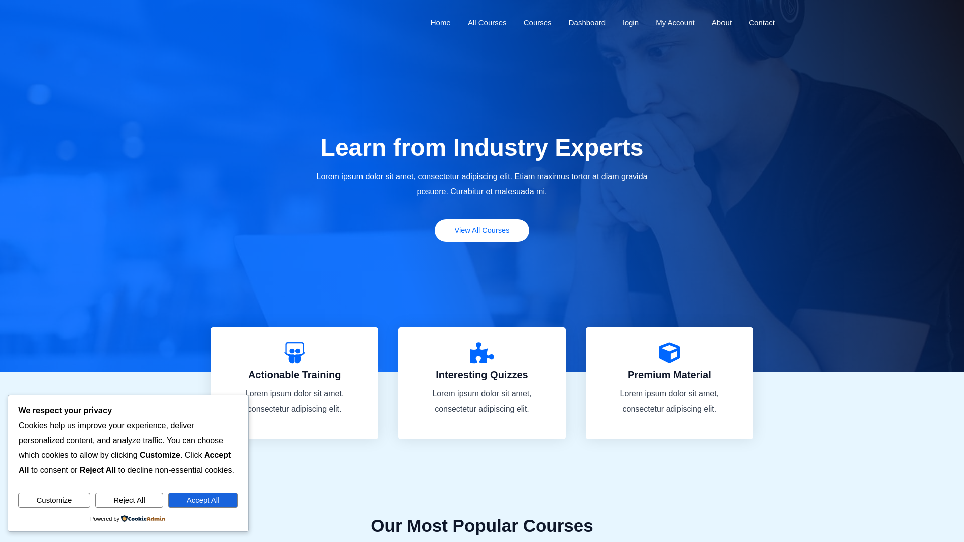 website screenshot of https://danielmgogo.com/