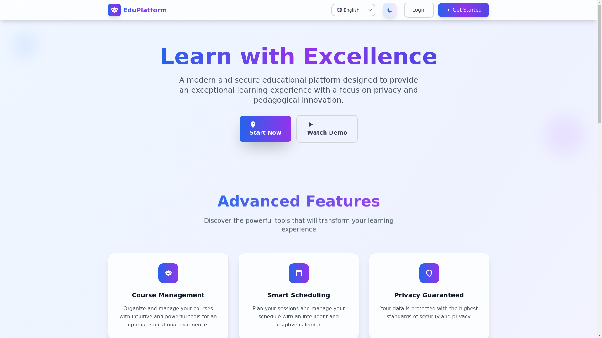 website screenshot of https://alnajehacademy.com/