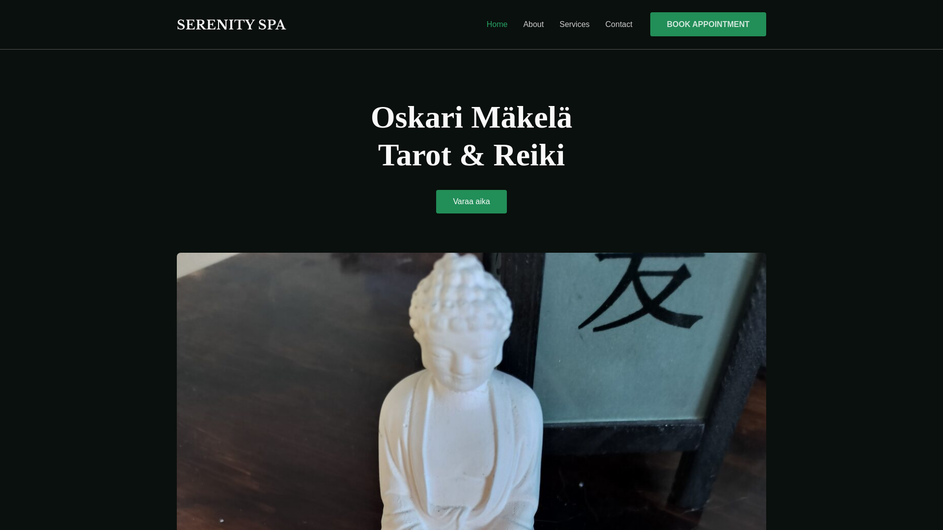 website screenshot of https://omhealingstudio.com/