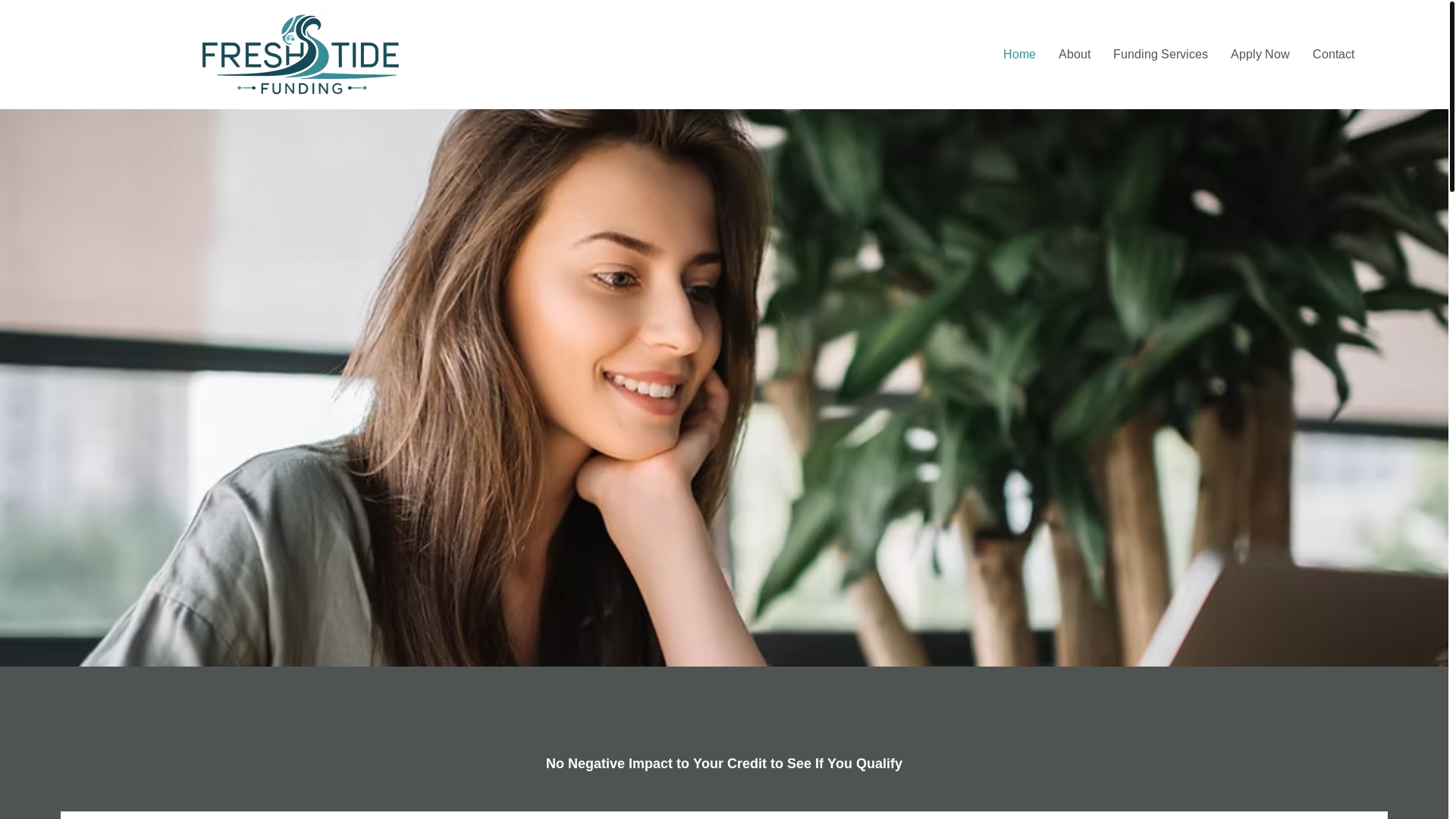 website screenshot of https://freshtidefunding.com/