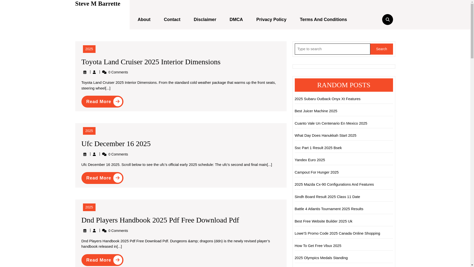 website screenshot of https://stevembarrettej.pages.dev/