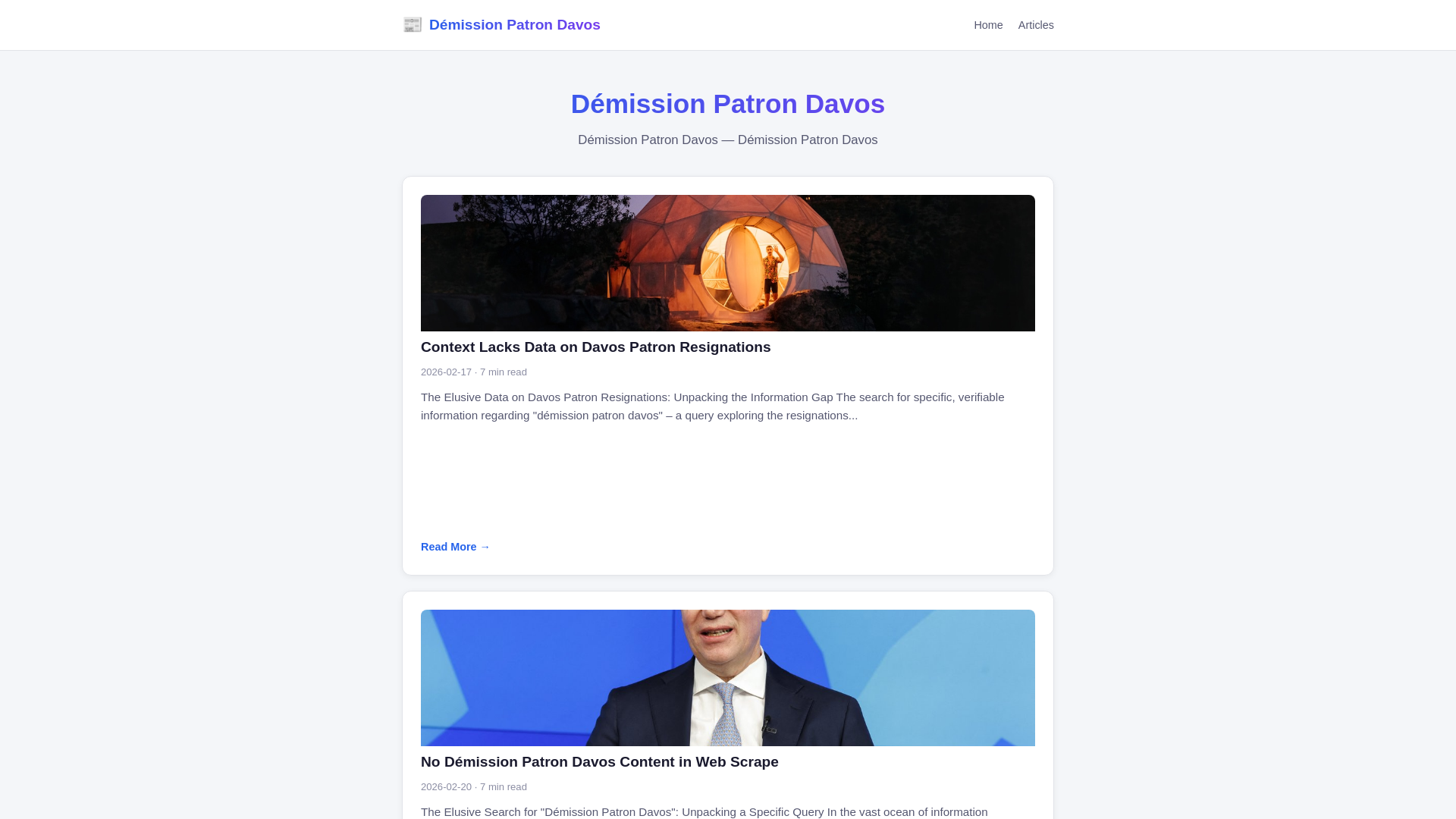 website screenshot of https://demission-patron-davos.pages.dev/