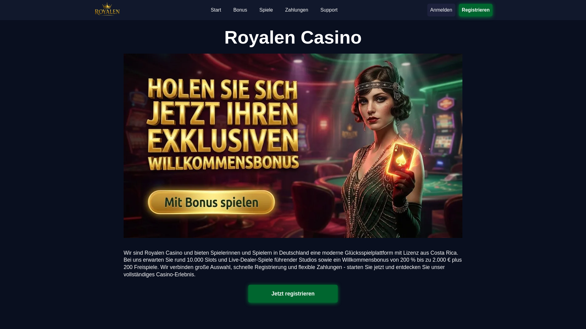 website screenshot of https://royalen-de-49188.pages.dev/