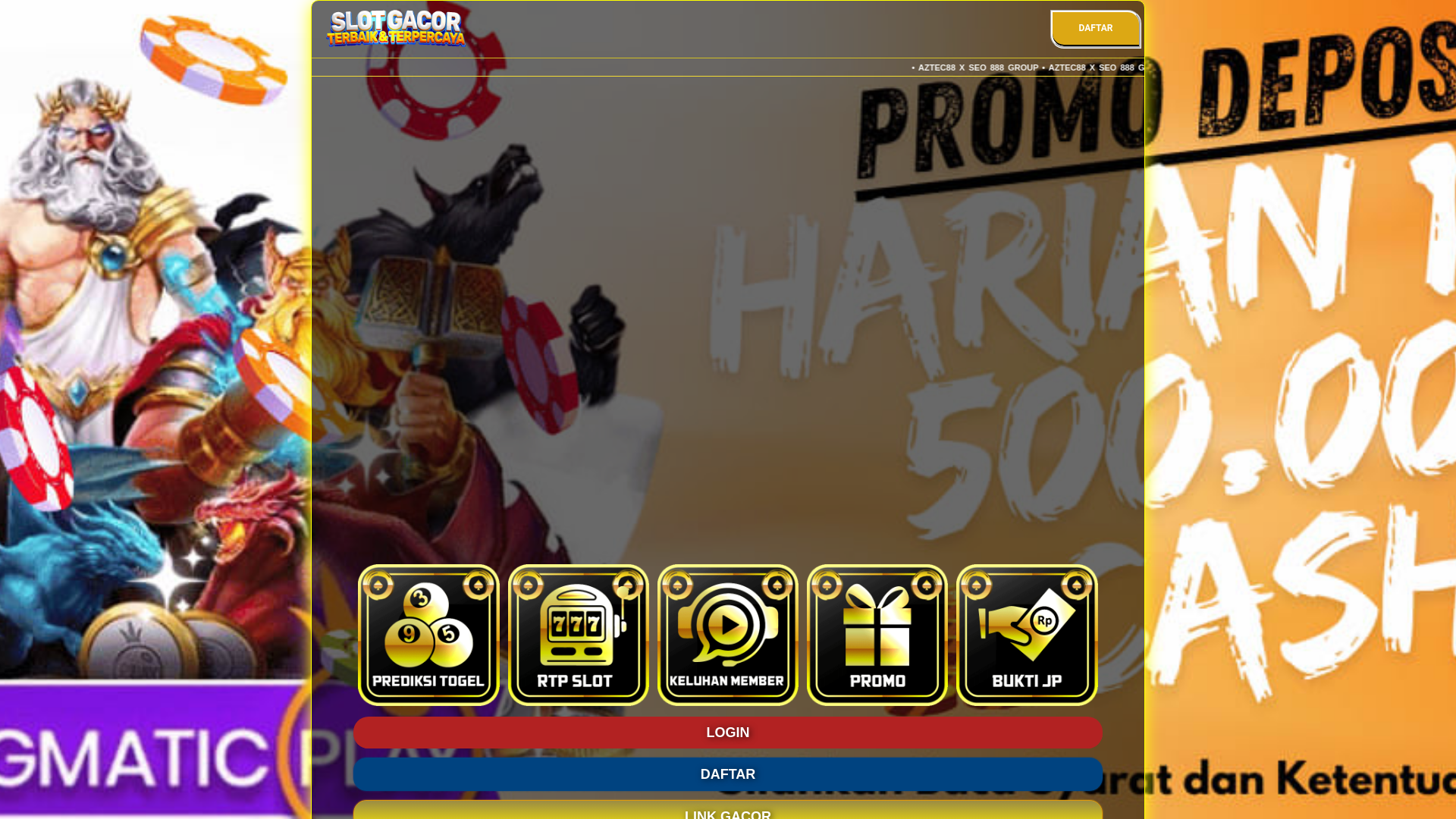 website screenshot of https://aztec88-spektakuler.pages.dev/