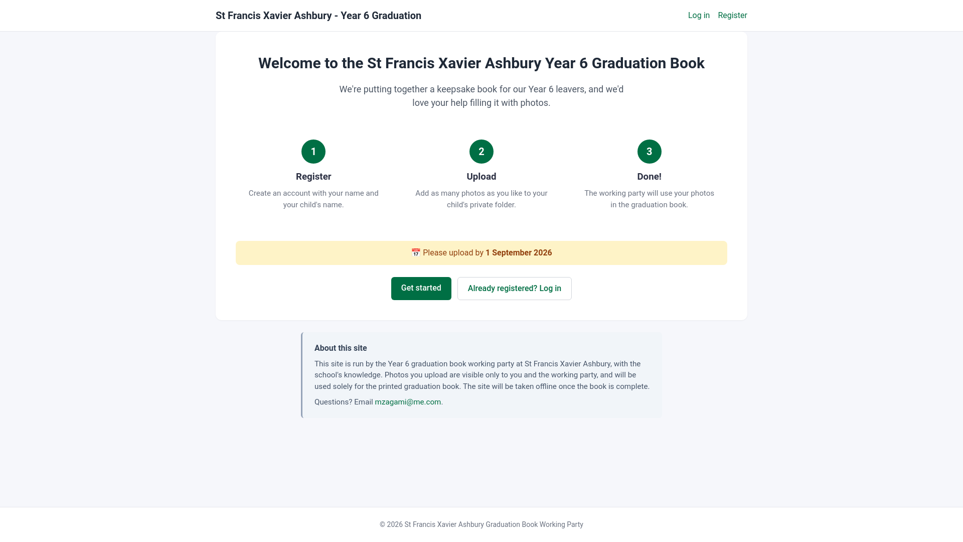 website screenshot of https://year6grad-4qjf0.sevalla.app