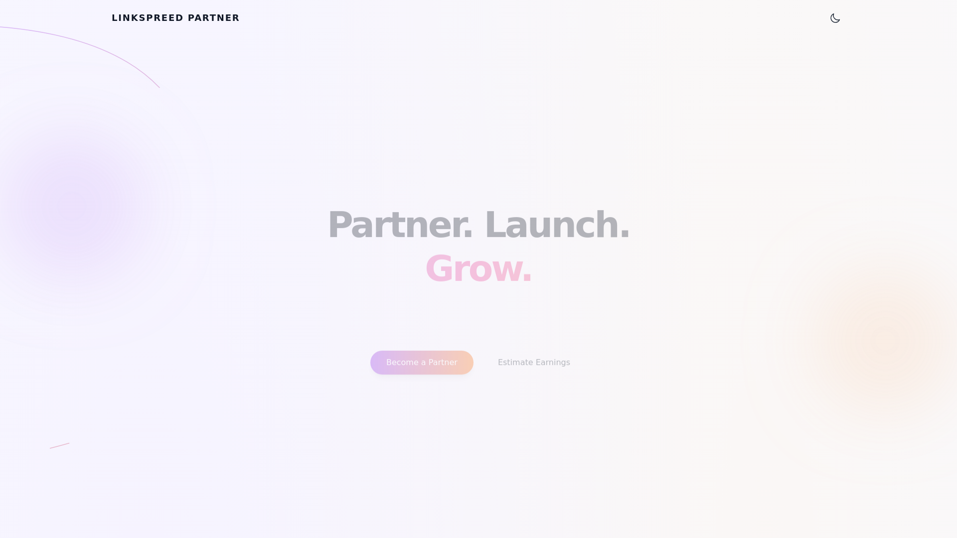website screenshot of https://partner-linkspreed-com.pages.dev/