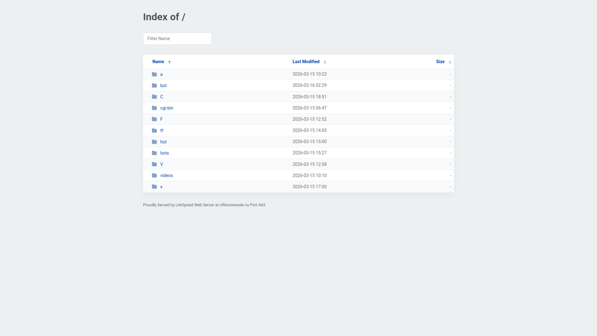 website screenshot of https://offerzonesale.vu