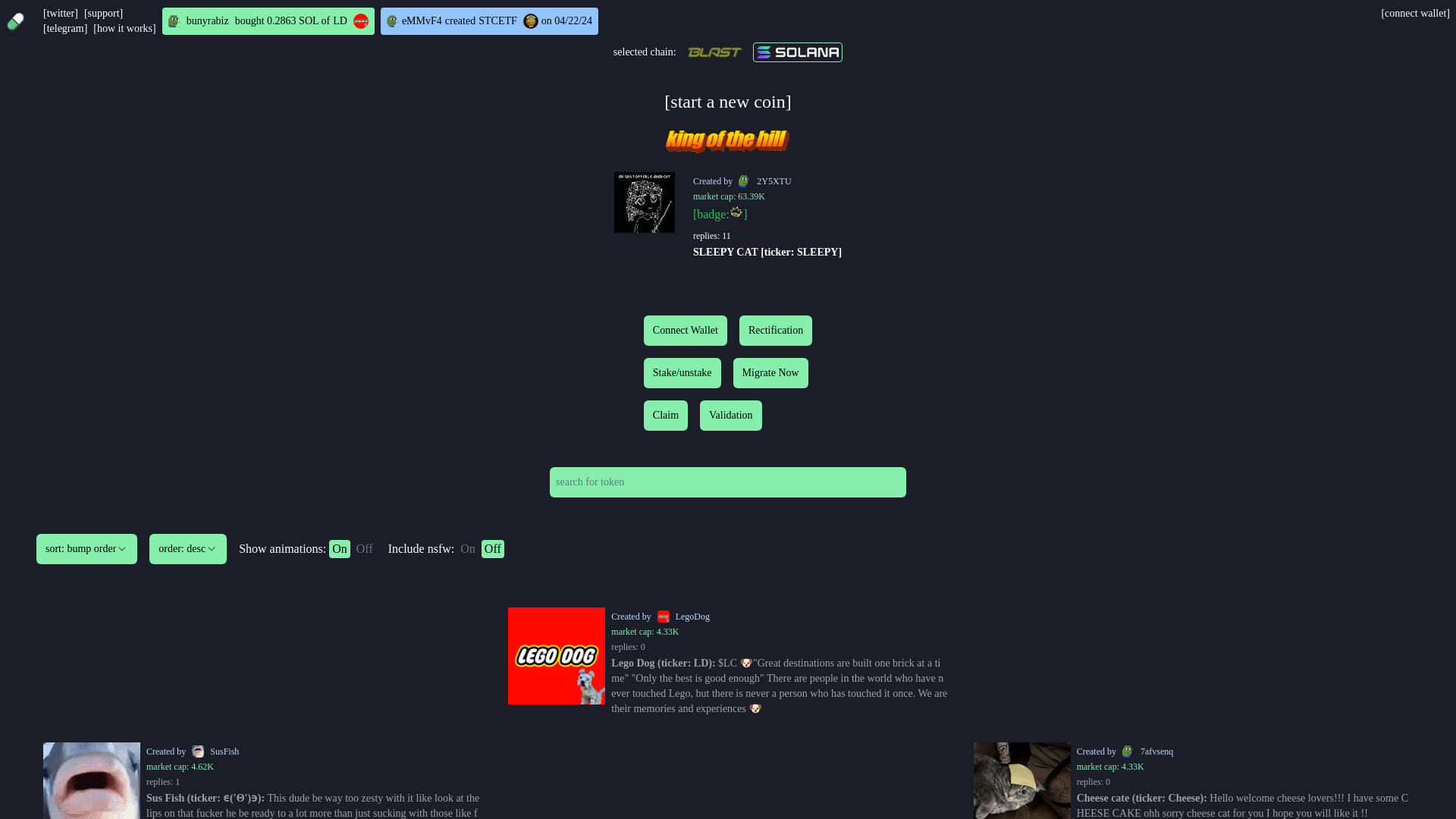 website screenshot of https://pumpfun-ai.pages.dev