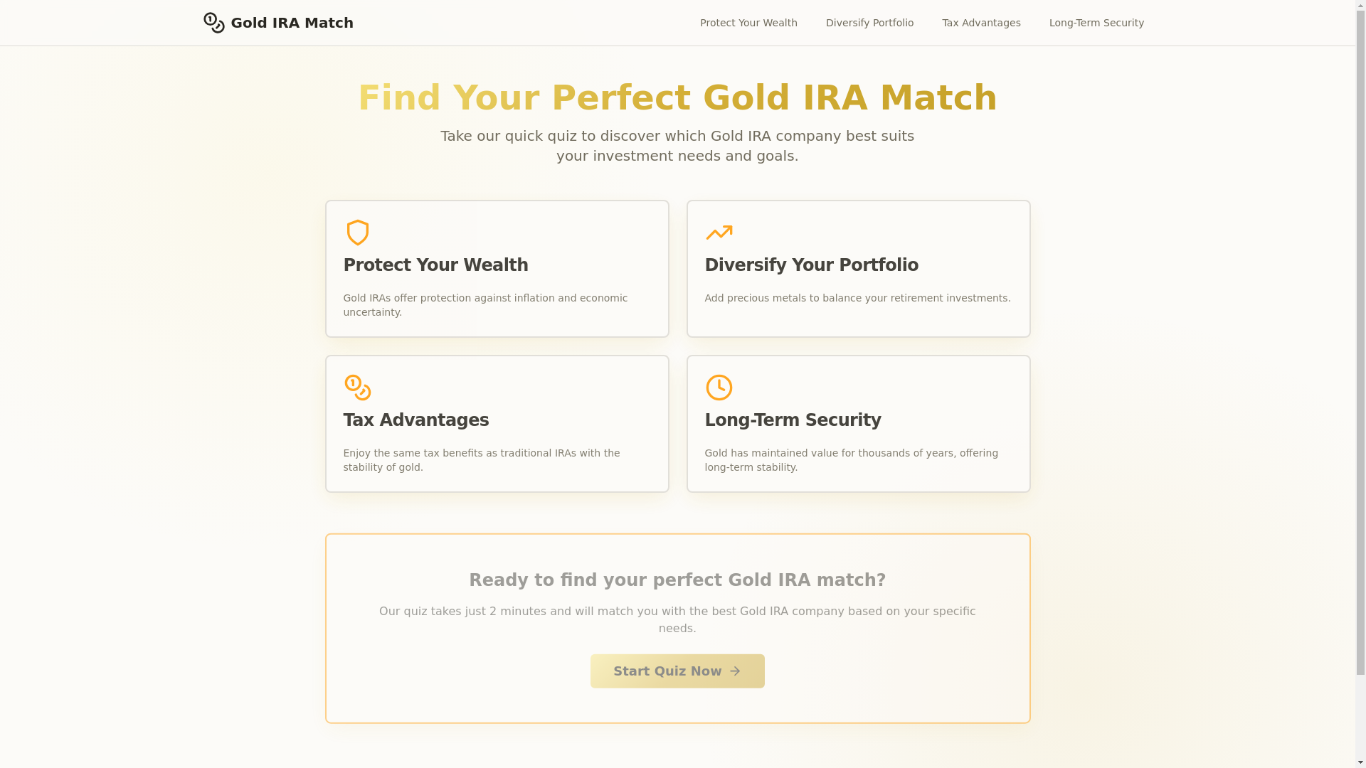 website screenshot of https://goldiramatchapp.com/