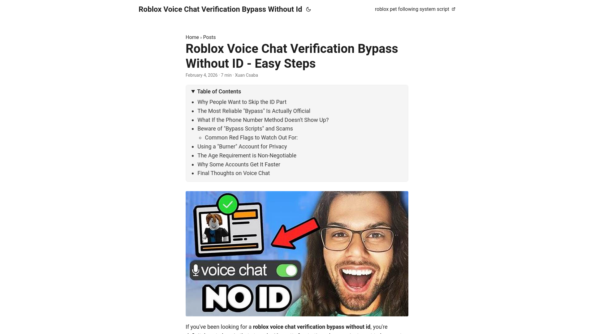 website screenshot of https://robloxvoicechatverificationbypasswithoutid.pages.dev/