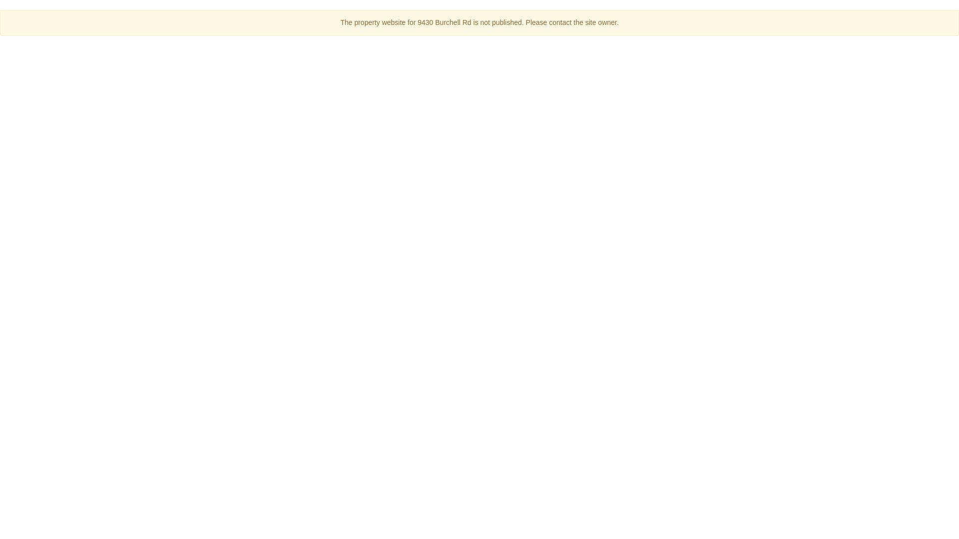 website screenshot of https://9430burchell.com/