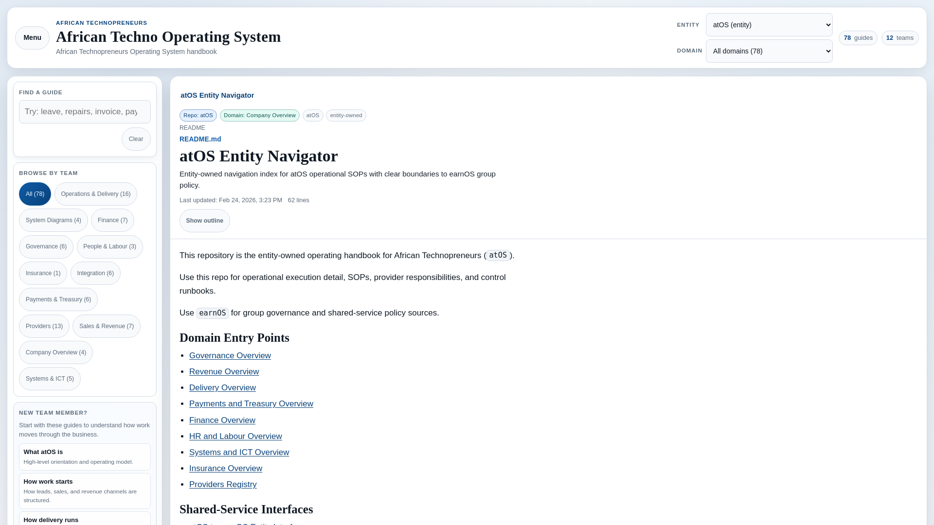 website screenshot of https://atos-navigator.pages.dev/
