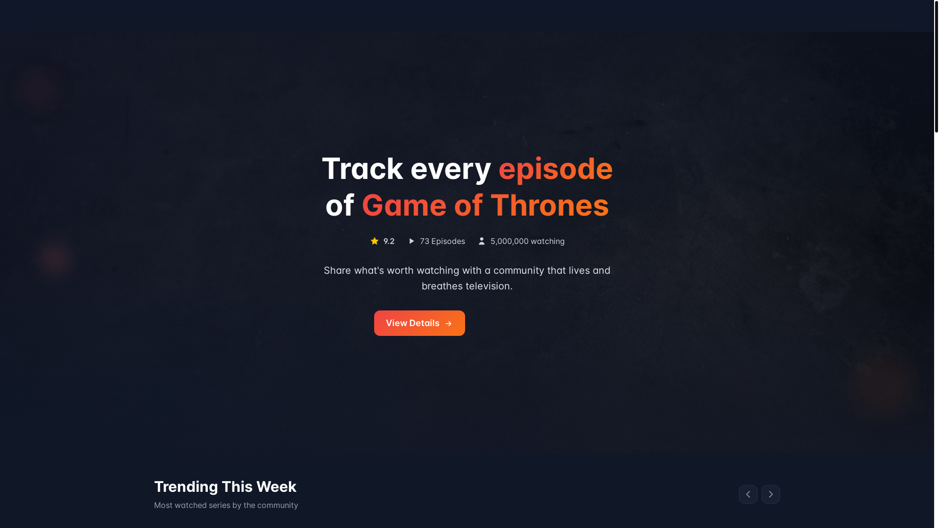 website screenshot of https://mangawatcher.pages.dev/