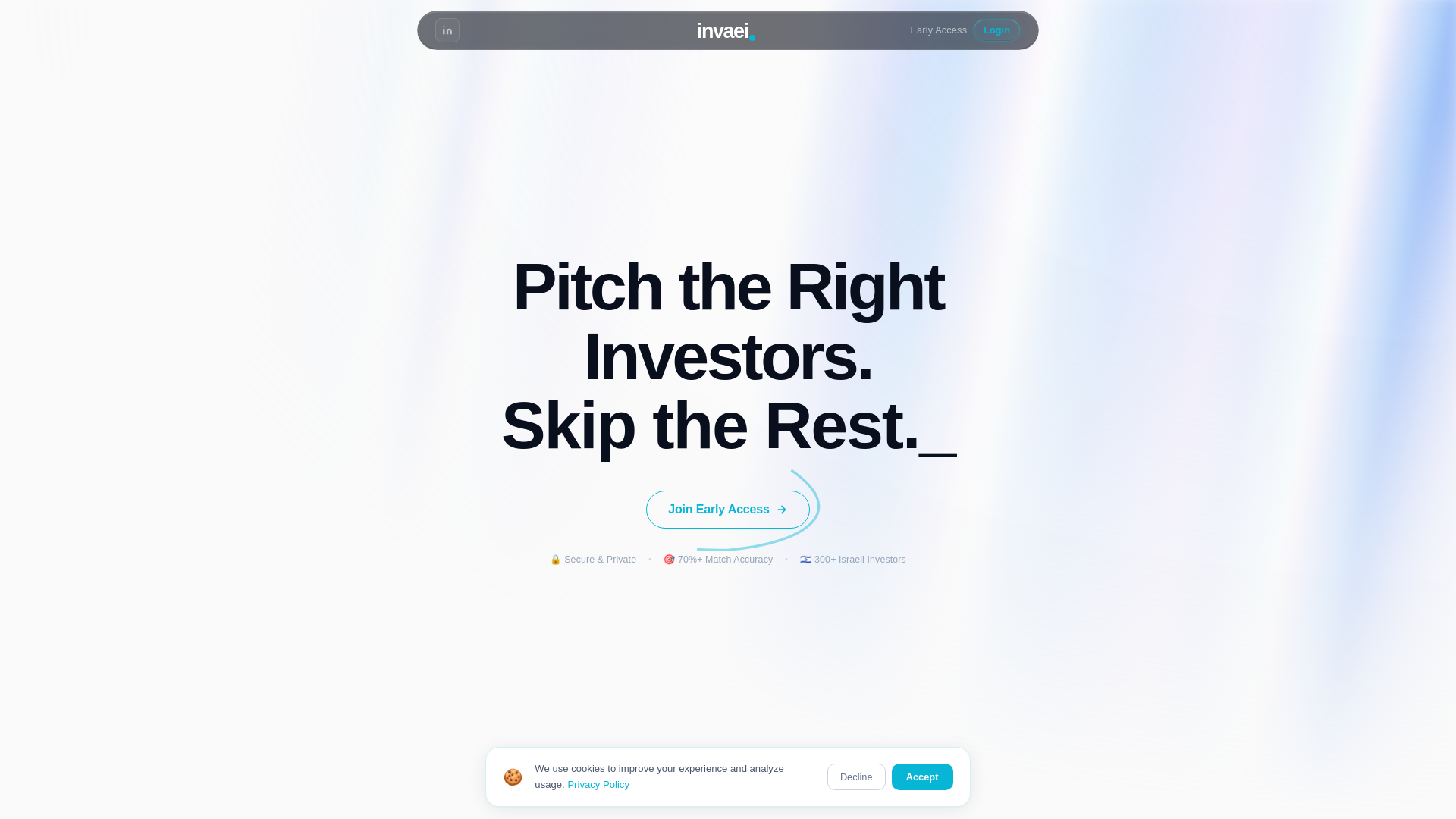 website screenshot of https://invaei.com/