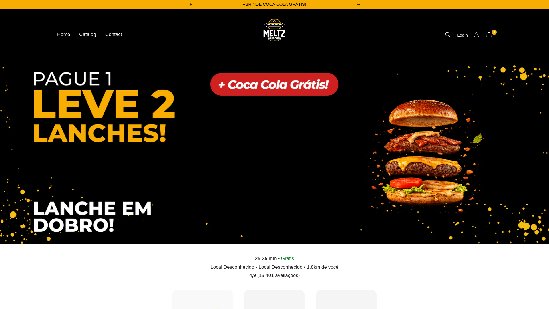 website screenshot of https://meltzburguerdelliveryy.site