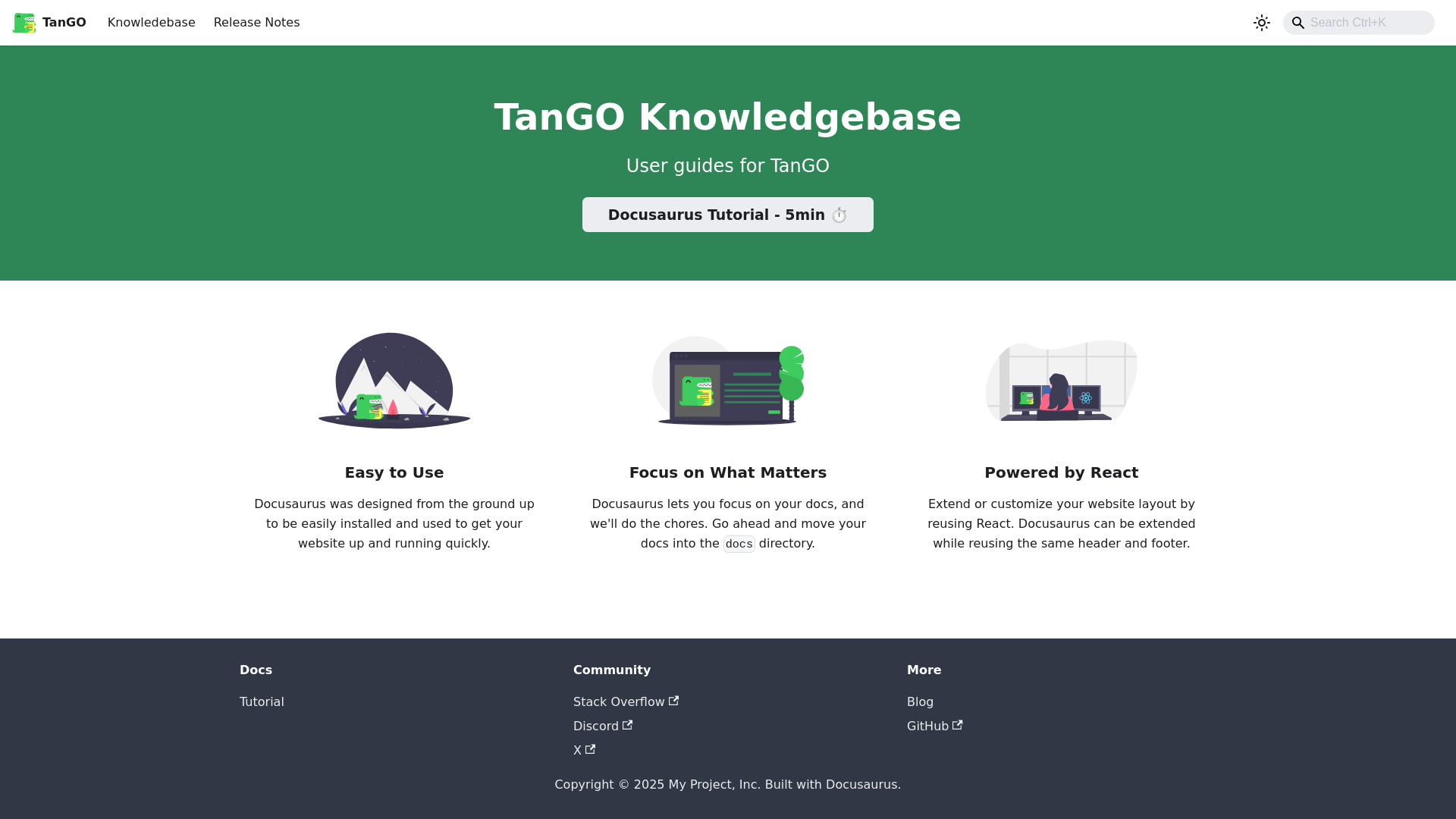 website screenshot of https://tango-docs.pages.dev/