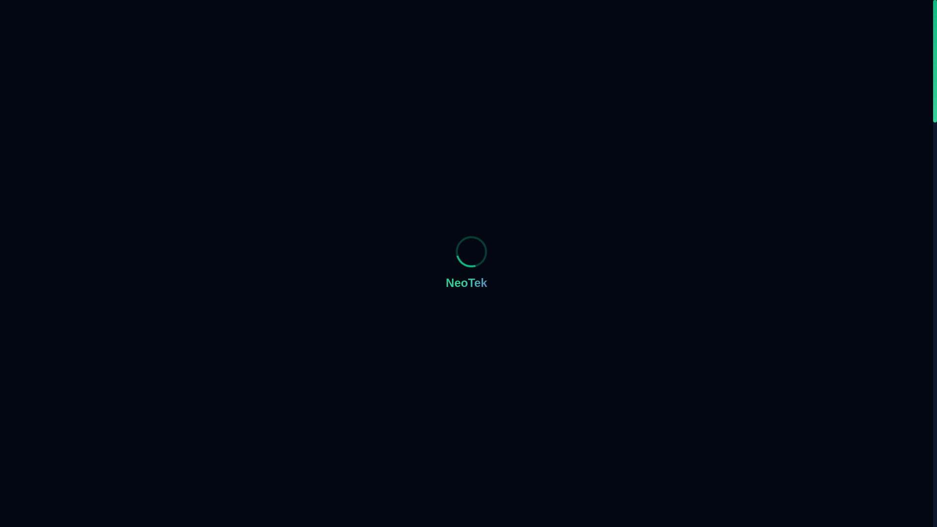 website screenshot of https://neotek.digital/