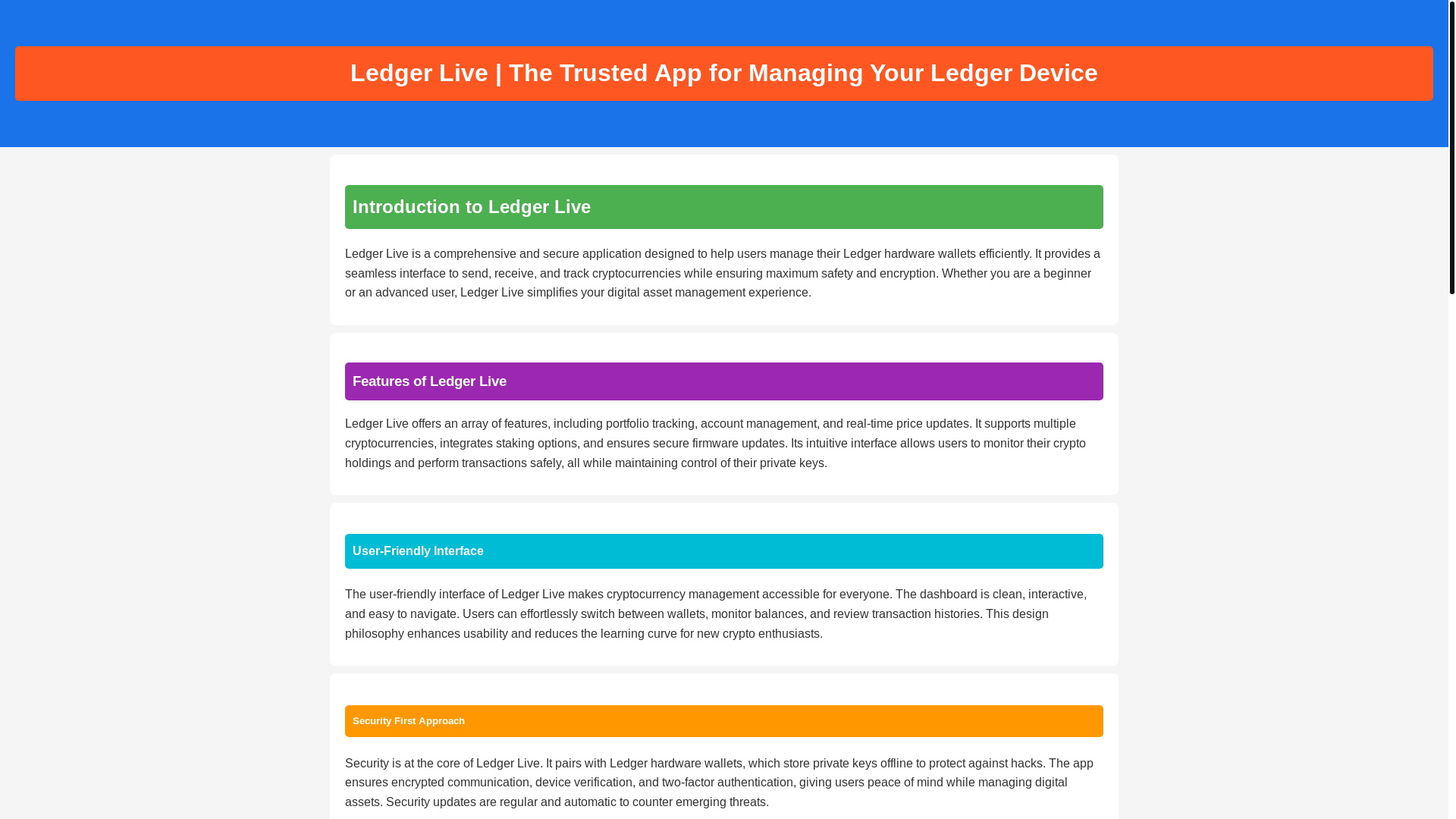 website screenshot of https://started-ledgerlive.pages.dev/