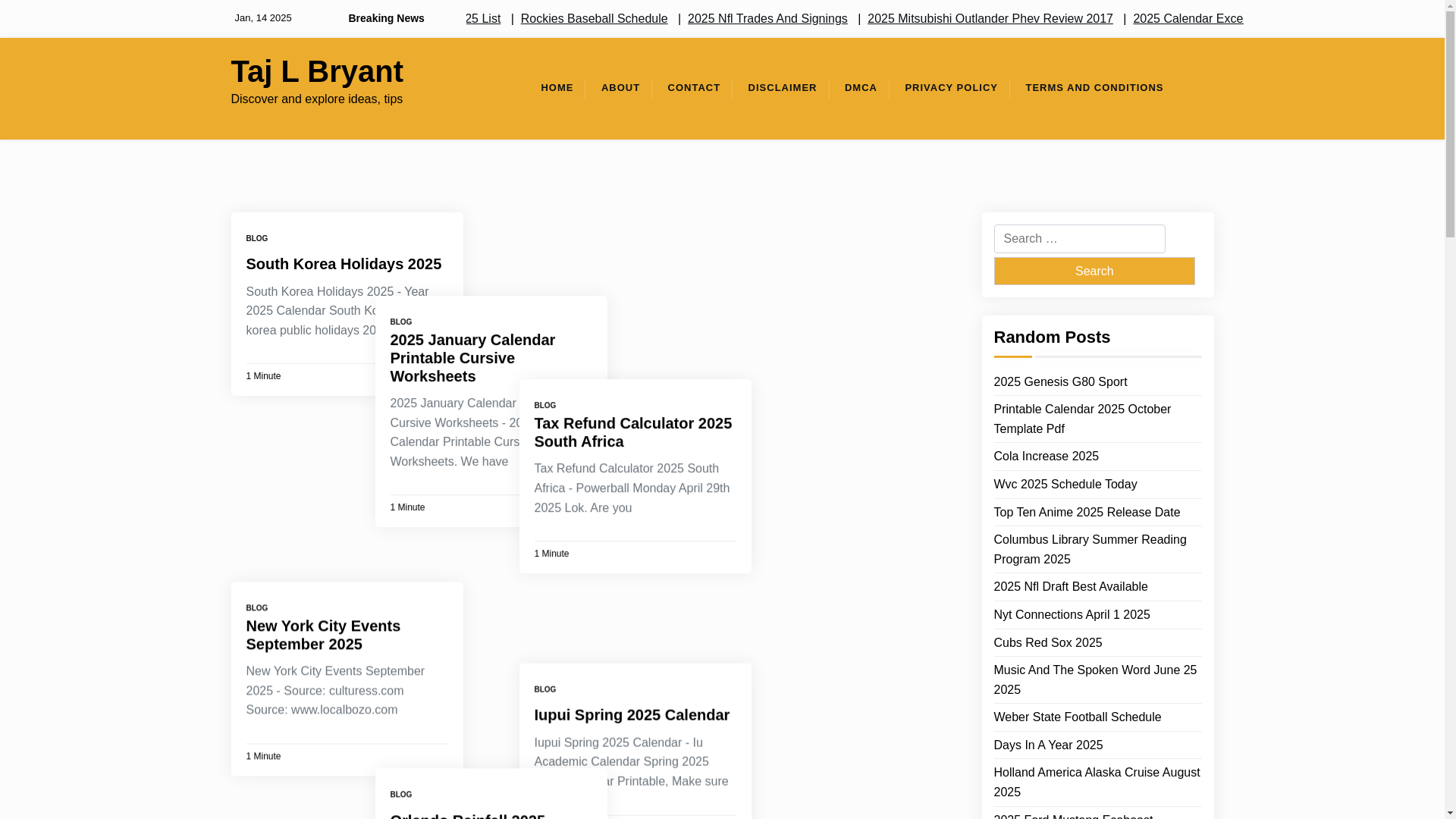website screenshot of https://tajlbryant.pages.dev/