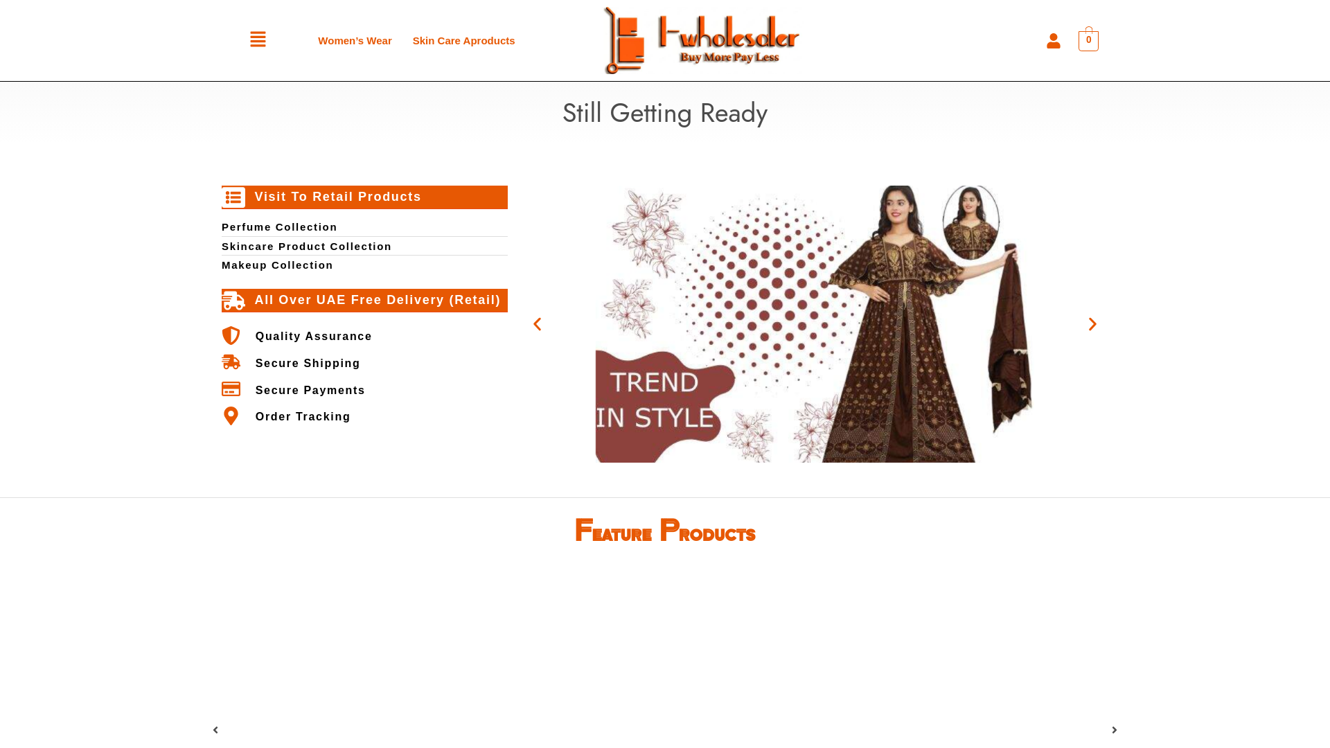website screenshot of https://i-wholesaler.com