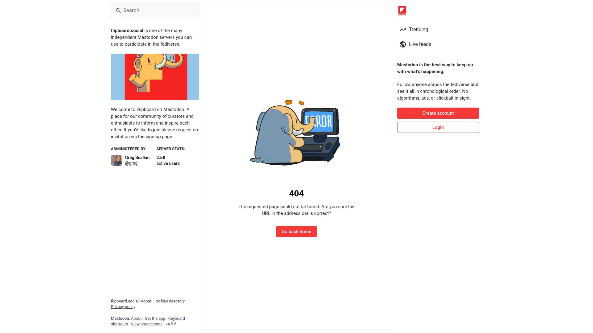 website screenshot of https://flipboard.social/ap/users/115620370633693004/statuses/116121272064644179