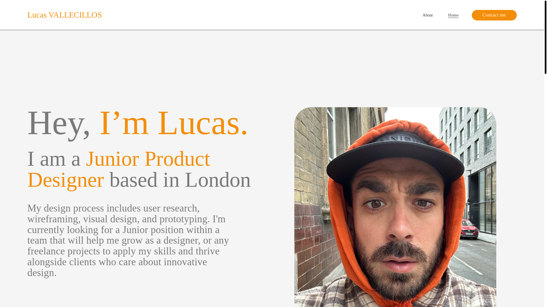 website screenshot of https://vallecilloslucas.com/