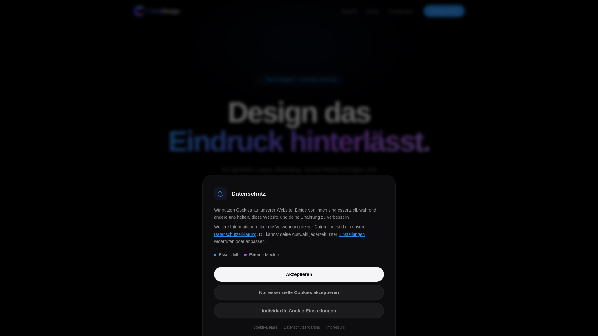 website screenshot of https://colora-design.art/