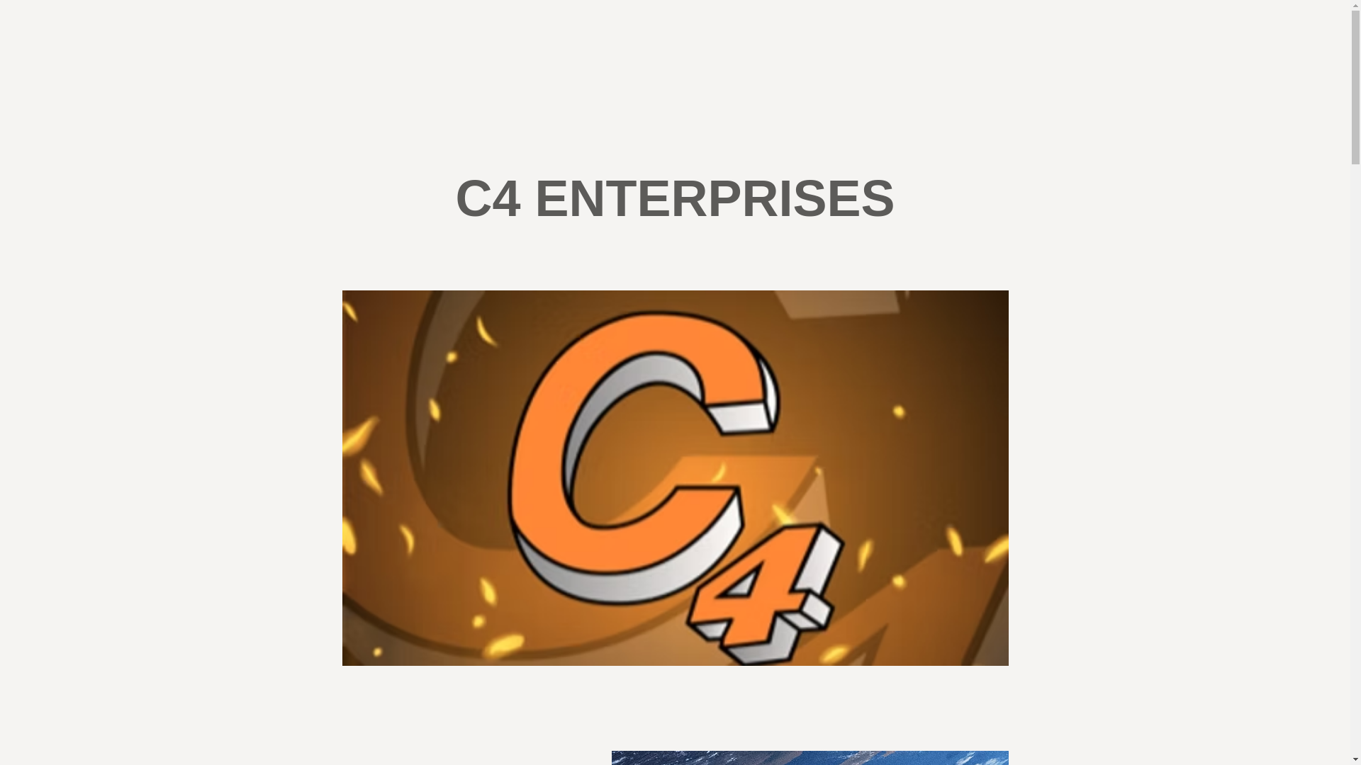 website screenshot of https://thec4enterprises.com/
