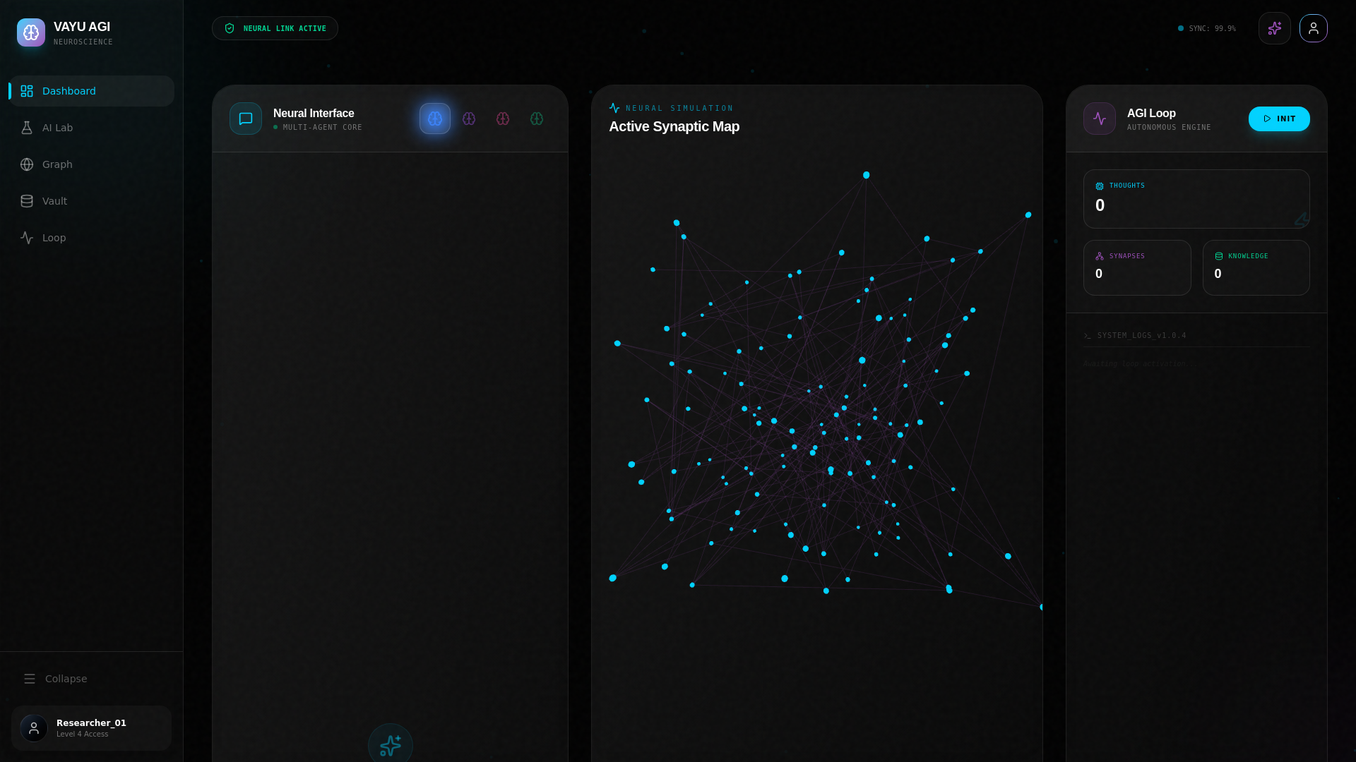 website screenshot of https://vayunuero.pages.dev/