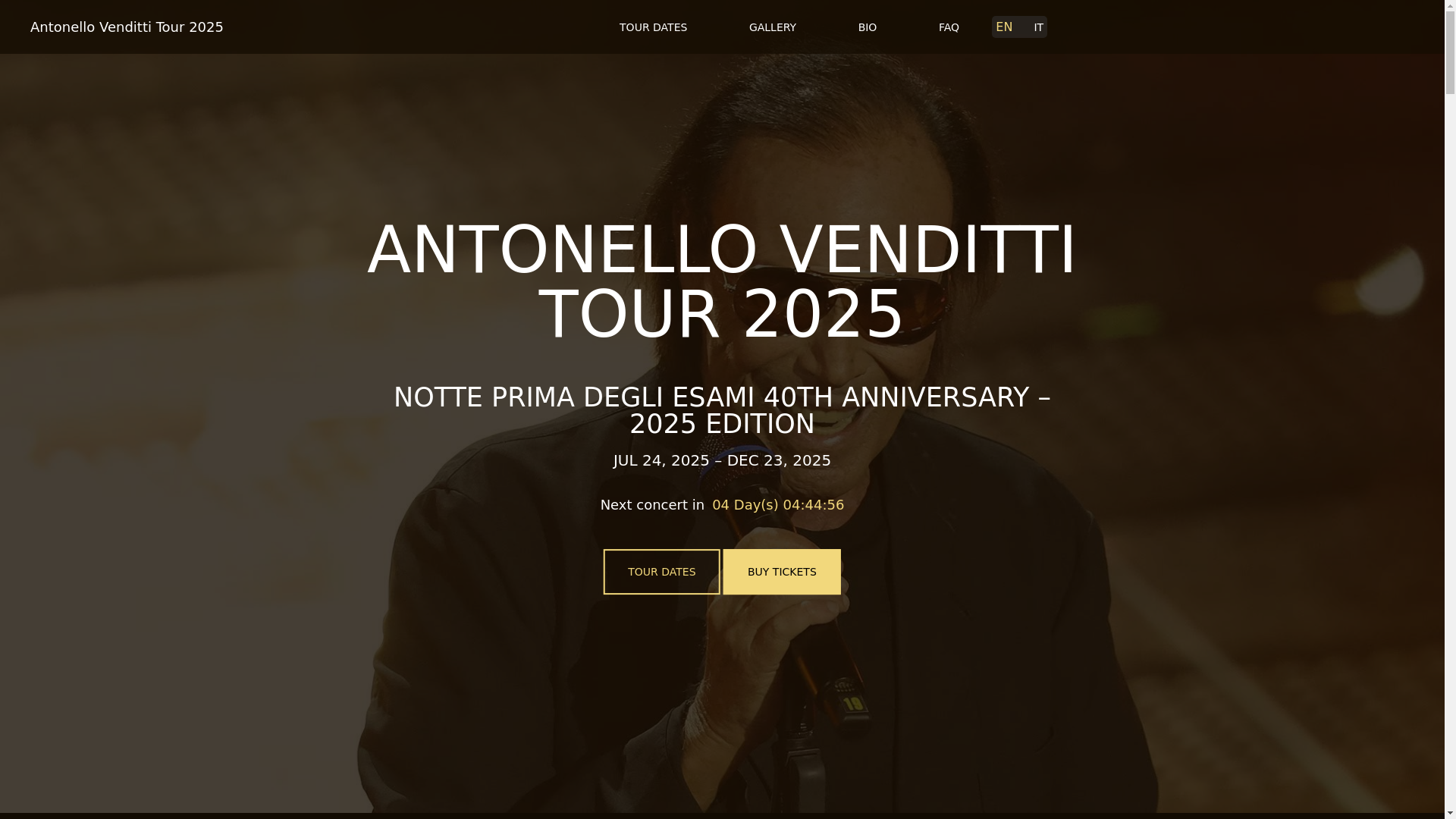website screenshot of https://antonellovendittitour-com-github-io.pages.dev/