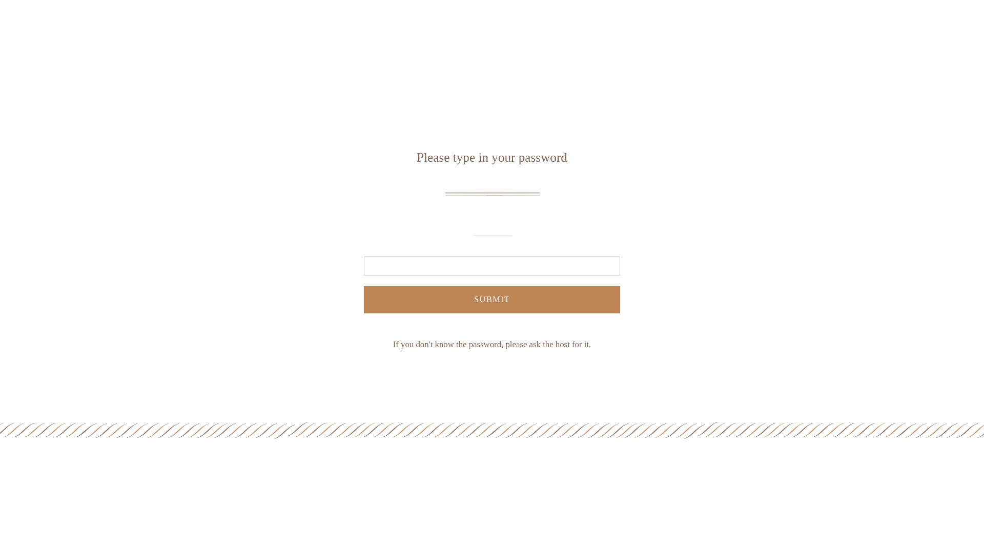 website screenshot of https://christineandjustinwedding.com/